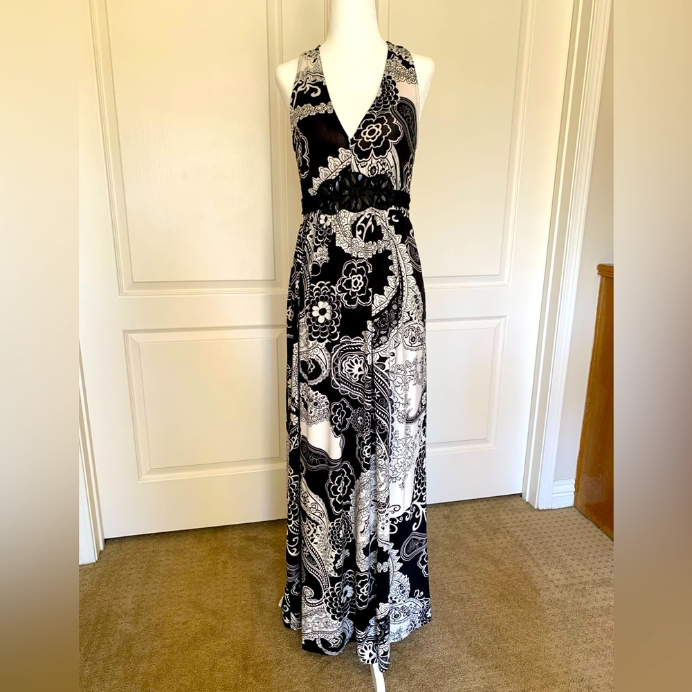 Ice Brand black and white Maxi Dress 6